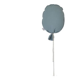 Niebieska poduszka w kształcie balona VIGVAM Design My Linen World