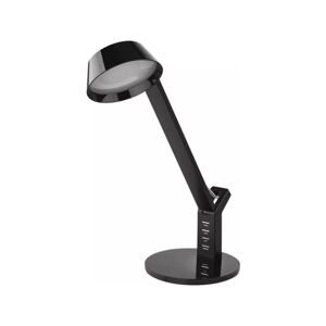 Czarna lampa stołowa LED ze ściemniaczem (wys. 39 cm) Simon – EMOS