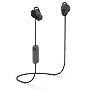 Czarne douszne słuchawki bezprzewodowe Bluetooth Urbanears JAKAN Charcoal Black