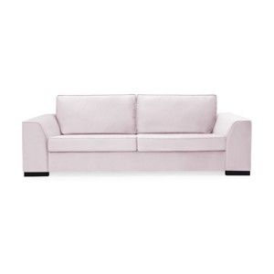 Jasnofioletowa sofa 3-osobowa Vivonita Bronson