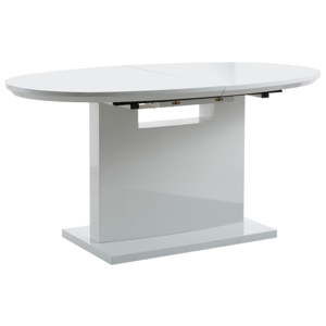 Biały stół rozkładany Støraa Courtney, 160x90 cm