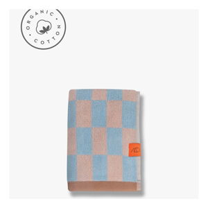 Niebieske/różowe ręczniki zestaw 2 szt. z bawełny organicznej 40x55 cm Retro – Mette Ditmer Denmark