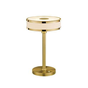 Lampa stołowa LED w kolorze złota Trio Agento, wys. 32 cm