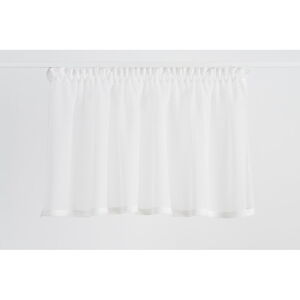 Biała firanka 140x50 cm Miko – Mendola Fabrics