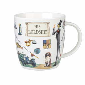 Kubek z porcelany kostnej Churchill At Your Leisure His Lordship, 400 ml
