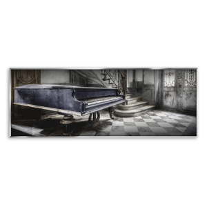 Obraz Styler Blue Piano, 126x51 cm