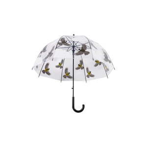 Przezroczysty parasol z motywem ptaków Esschert Design, ⌀ 80,8 cm