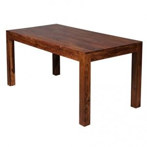 Stół z litego drewna palisandru Skyport Alison, 160x80 cm