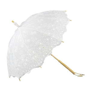 Biały parasol Von Lilienfeld Lace Isabella