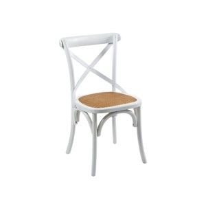 Białe krzesło z drewna wiązu Santiago Pons Iago