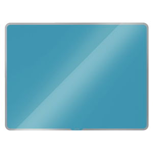 Niebieskia szklana tablica magnetyczna Leitz Cosy, 80x60 cm