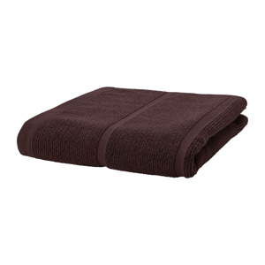 Brązowy ręcznik bawełniany Aquanova Adagio, 55x100 cm