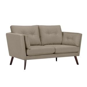 Beżowa sofa 2-osobowa Mazzini Sofas Cotton