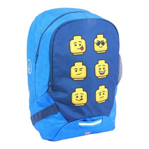Niebieski plecak szkolny LEGO® Faces