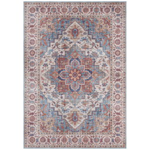 Czerwono-niebieski dywan Nouristan Anthea, 200x290 cm