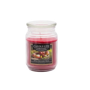 Świeczka w szkle o zapachu jabłka i orchidei Candle-Lite, 110 h