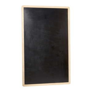 Czarna tablica ścienna Hübsch Oak Board