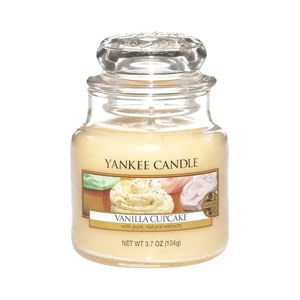Świeca zapachowa Yankee Candle Laska Wanilii, czas palenia 25–40 godzin