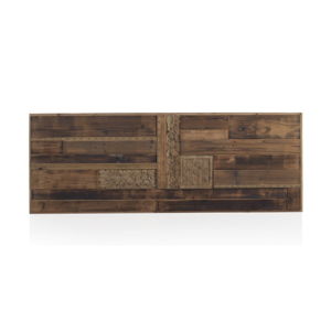 Drewniany zagłówek łóżka Geese Rustico, 60x165 cm