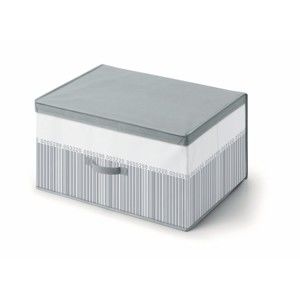 Szaro-białe pudełko pod łóżko Cosatto Bright, 60x45 cm
