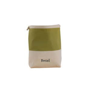 Zielono-biały bawełniany worek na chleb Furniteam Bread