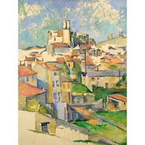 Obraz - reprodukcje 50x70 cm Gardanne, Paul Cézanne – Fedkolor