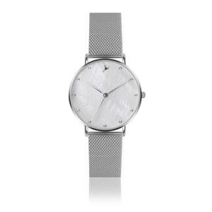 Zegarek damski z paskiem ze stali nierdzewnej w srebrnym kolorze Emily Westwood Light