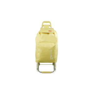 Żółta torba na zakupy na kółkach Bluestar Chariot, 104 l