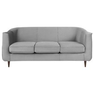 Szara sofa 3-osobowa Kooko Home Glam