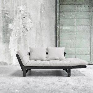 Sofa rozkładana Karup Design Beat Black/Beige