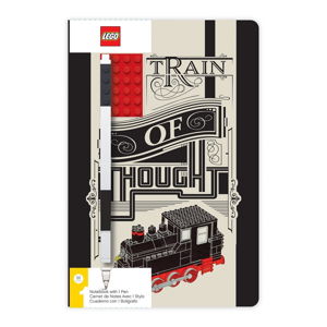 Zestaw notatnika i długopisu LEGO® Train of Though