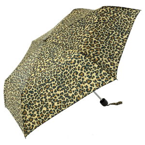 Składany damski parasol Ambiance Leopard, ⌀ 96 cm