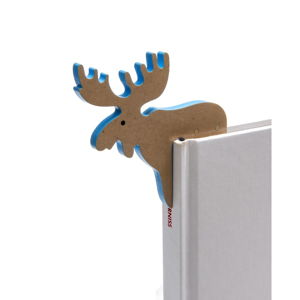 Zakładka do książki w kształcie łosia Thinking gifts Woodland