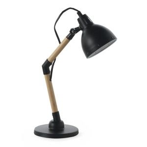 Czarna lampa stołowa Geese Industrial