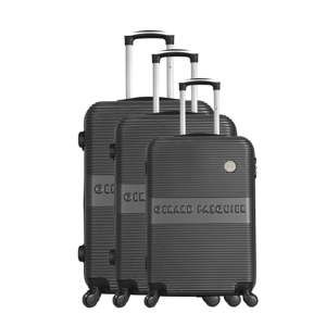 Zestaw 3 antracytowych walizek na kółkach GERARD PASQUIER Classa Valises