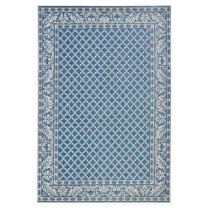 Niebiesko-kremowy dywan odpowiedni na zewnątrz Bougari Royal, 115x165 cm