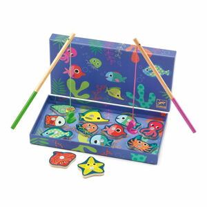 Gra dziecięca łowienie ryb Djeco Kolorowe rybki