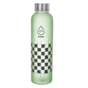 Zielona szklana butelka 600 ml Šachovnice – Orion