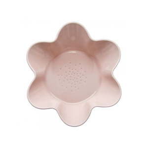 Różowa porcelanowa miska Sagaform Flower, Ø 25 cm