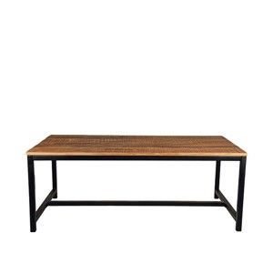 Stół z blatem z drewna mango LABEL51 Brussel, 200x90 cm