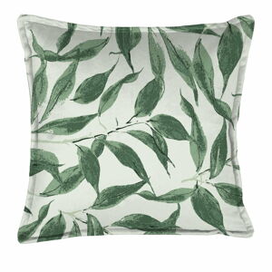 Zielona poduszka dekoracyjna Velvet Atelier Sage Leaf, 45x45 cm