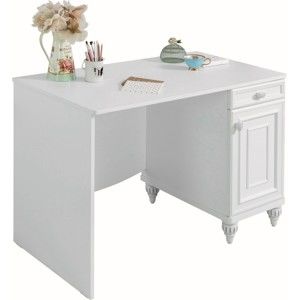 Białe biurko Romantica Study Desk