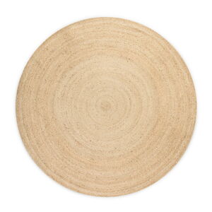 Naturalny okrągły dywan z juty dwustronny ø 100 cm Braided Ivory – Hanse Home