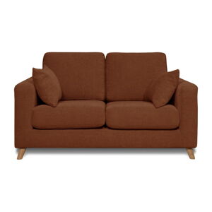 Sofa ciemnopomarańczowa 157 cm Faria - Scandic