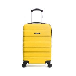 Żółta walizka na kółkach BlueStar Bilbao, 35 l