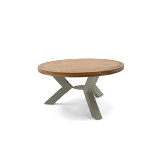 Okrągły stół z litego drewna VIDA Living Monroe, ø 160 cm