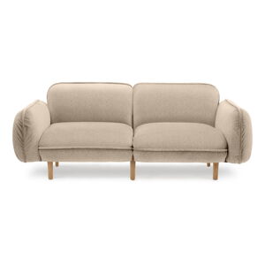 Beżowa sofa z materiału bouclé 188 cm Bean – EMKO