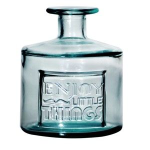 Szklany wazon ze szkła z recyklingu Ego Dekor For You, 0,45 l