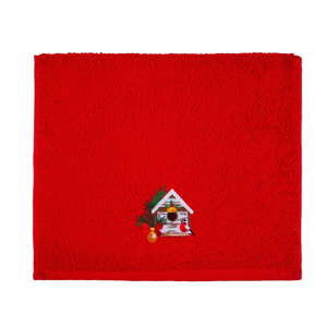 Ręcznik Christmas Chalet Red, 30x50 cm