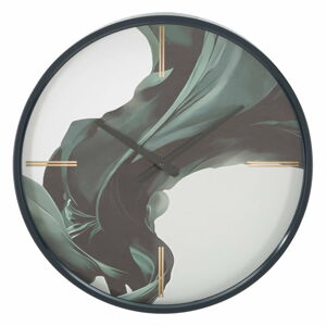 Zielony zegar ścienny Mauro Ferretti Mirror, ø 60 cm